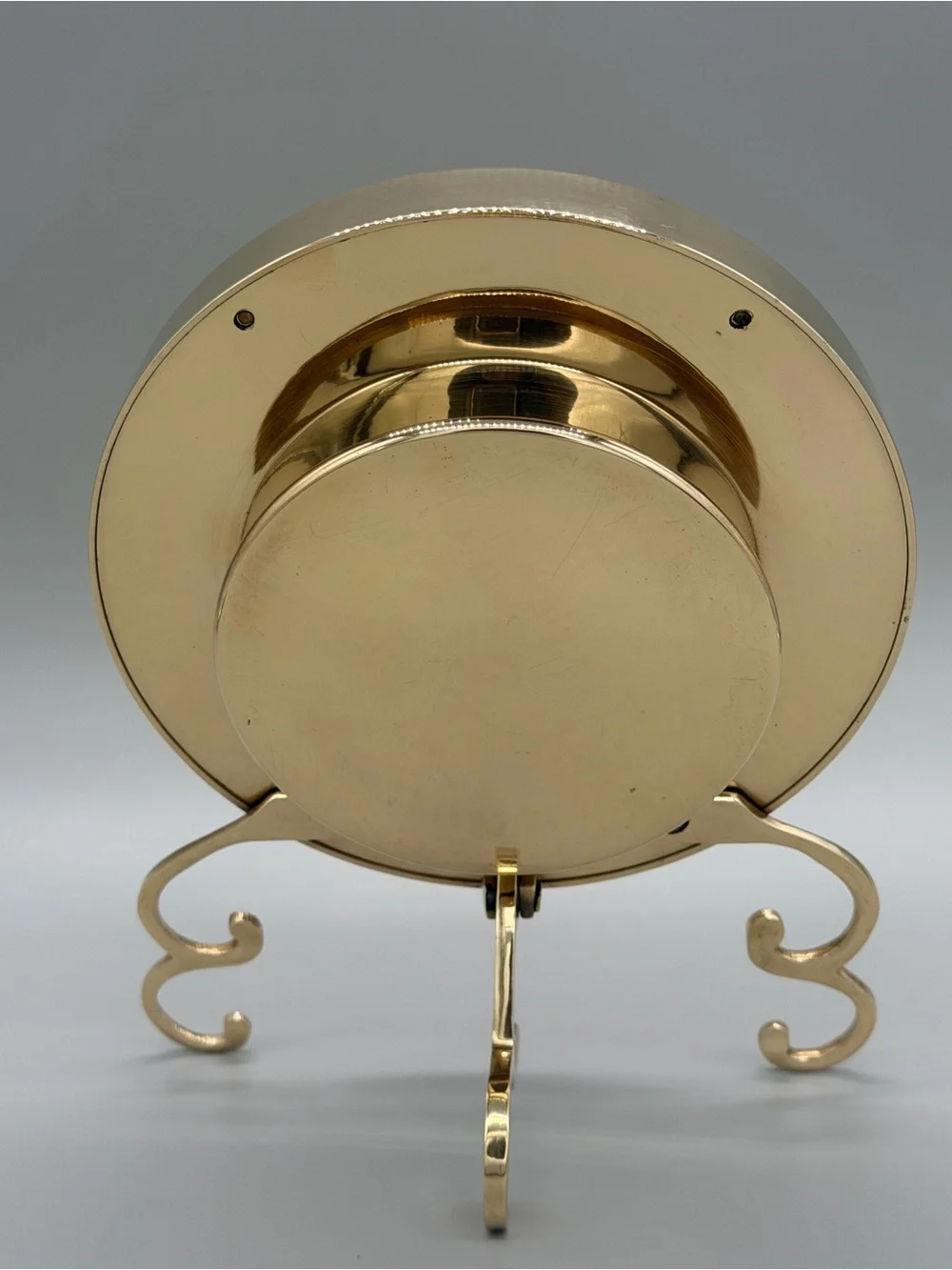 VTG Brass Porthole Desk Clock Maritime Nautical Ship Marine Table Clock Takane